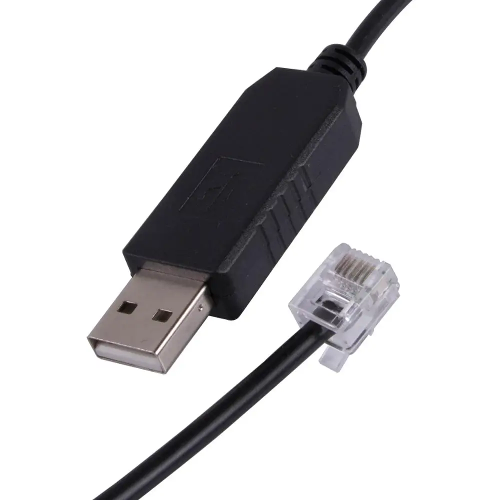 FTDI USB to RJ11 RJ12  RS232 Serial Converter Cable for keyence plc to pc communication cable