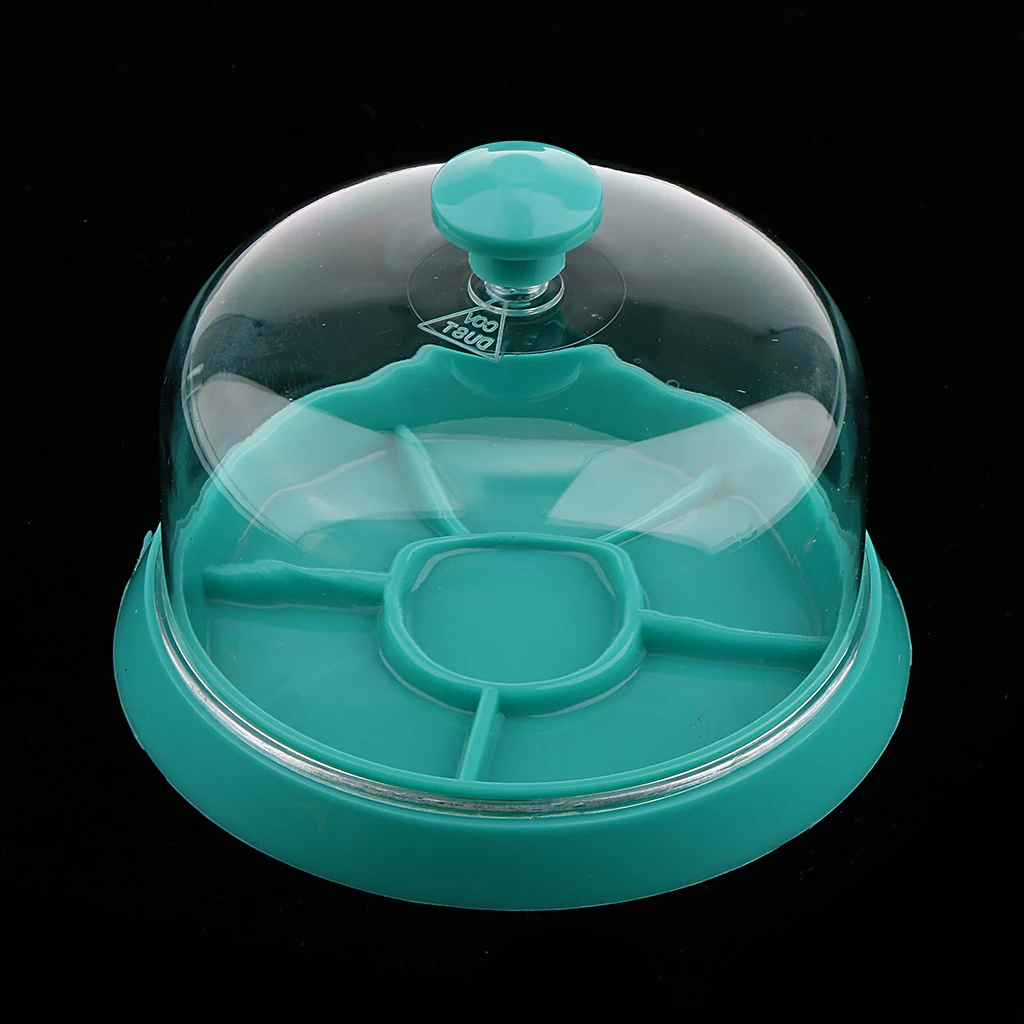 Acrylic Clear Blue Dust Cover Tray for Watch Movement Parts Jewelry Beads