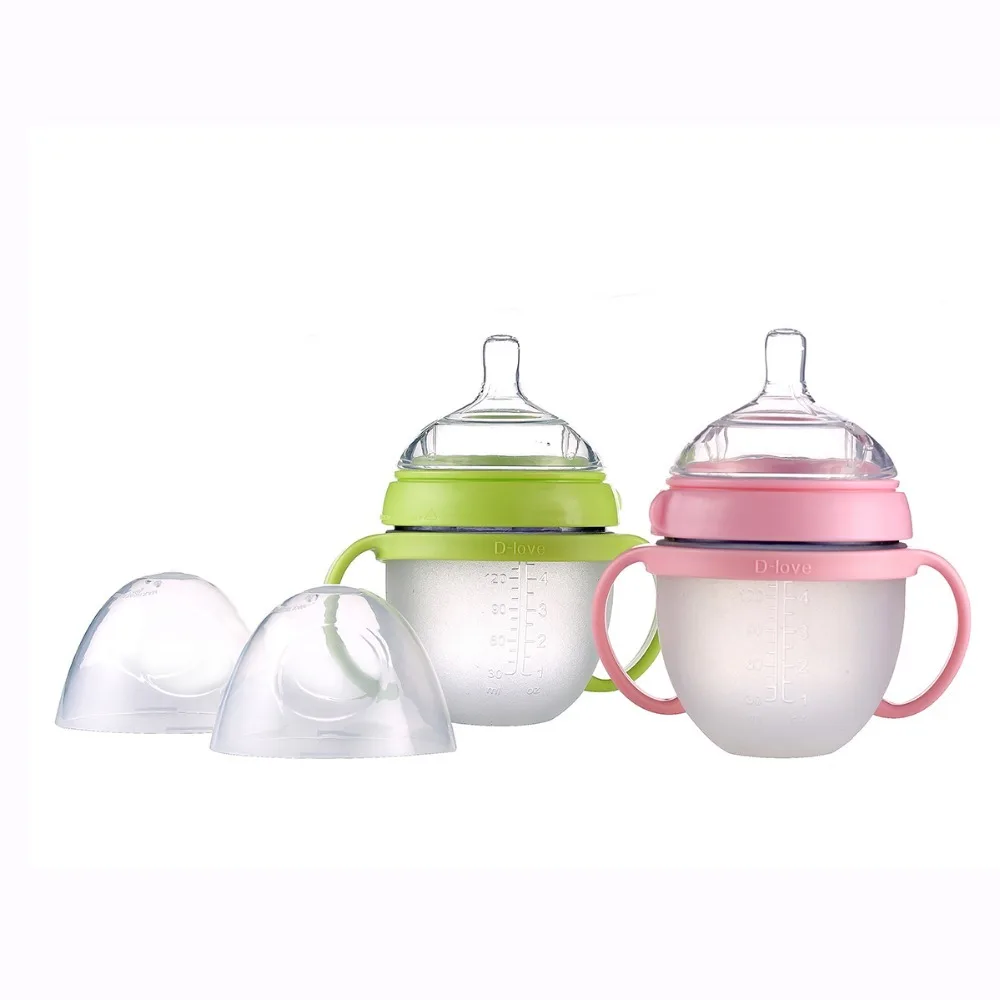 New PP Bottle Handles for comotomo silicone baby bottle ,Pack of 2