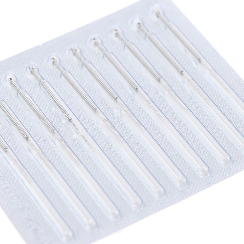 100pcs Cloud Dragon Acupuncture Needles Non-Needle-Tubing sterilization Package Version