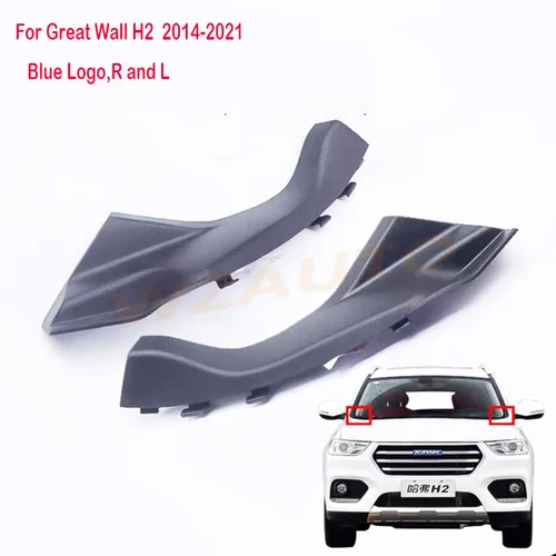 Cubierta de parabrisas delantero para Great Wall Haval H2 M6 PLUS, embellecedor de esquina, embellecedor lateral de limpiaparabrisas, cubierta decorativa ventilada