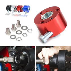 Universal Aluminum Alloy 360 Degree Car Steering Wheel Quick Release Disconnect Hub Adapter Auto Steering wheel Snap Off