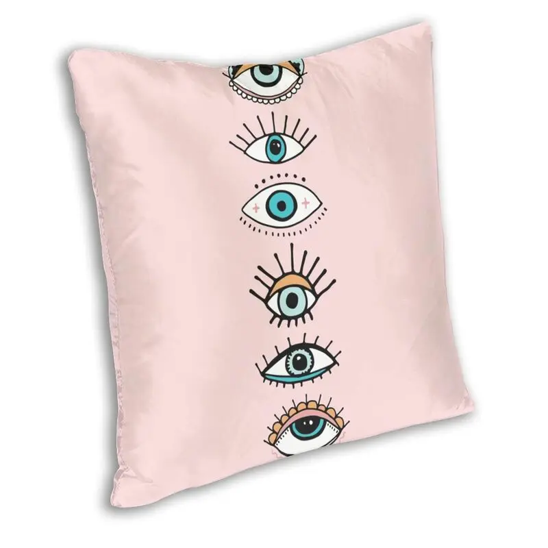 Eye See You Pillow Case Living Room Decoration Kawaii Evil Eyes Mystic Spiritual Amulet Sofa Cushions Cover Square Pillowcase