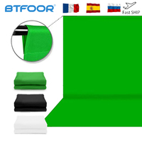 Photography Background Backdrop Smooth Cotton Green Screen Chromakey Cromakey Backdrops Cloth For Photo Studio Shoot Video