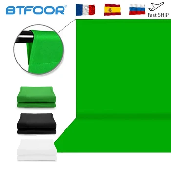 Photography Background Backdrop Smooth Cotton Green Screen Chromakey Cromakey Backdrops Cloth For Photo Studio Shoot Video