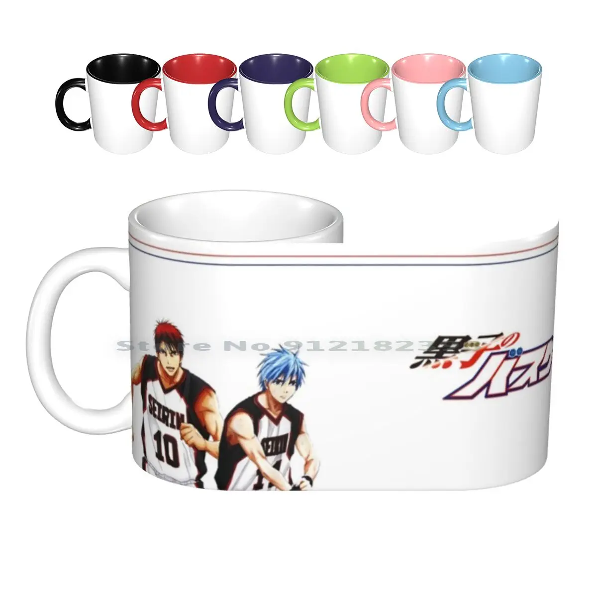 Kuroko's Basketball Mug · Light & Shadow : Taiga Kagami And Tetsuya Kuroko Ceramic Mugs Coffee Cups Milk Tea Mug Kuroko No