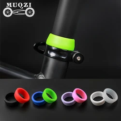 Muqzi Fiets Zadelpen Silicagel Waterdichte Stofkap Elasticiteit Duurzaam Rubber Ring Mtb Racefiets Zadelpen Beschermhoes