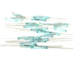 10pcs/2pcs Reed Switch 3Pin Magnetic Switch 2.5*14mm Normally Open Normally Closed Conversion 2.5X14MM NO NC Conversion