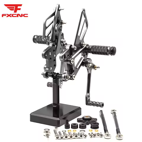 For Honda CBR1000RR 2004-2007 Motorcycle Rearset Footpeg Footrest Aluminum Adjustable Pedal Rearset Motor Pedals Foot Peg New