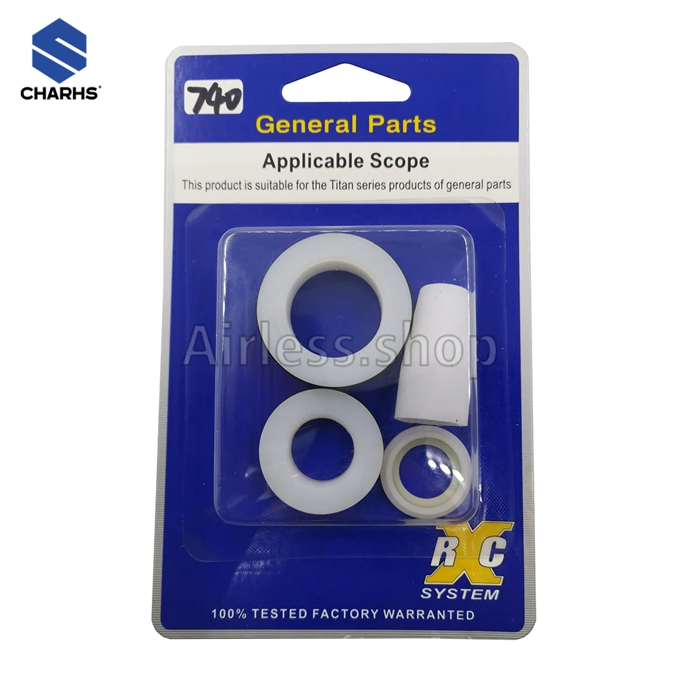 Imagem -03 - Acessórios Airless 800452 Pistão Haste e 800450 Kit de Reparo da Bomba para 740 750e Pulverizador Mal Ventilado da Pintura