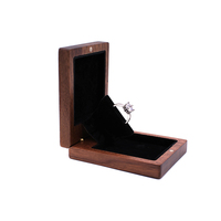 Wedding ring box for wedding ceremony Set Holder For Women Men Personalized I love you Engagement Valentine Birthday Gift Case