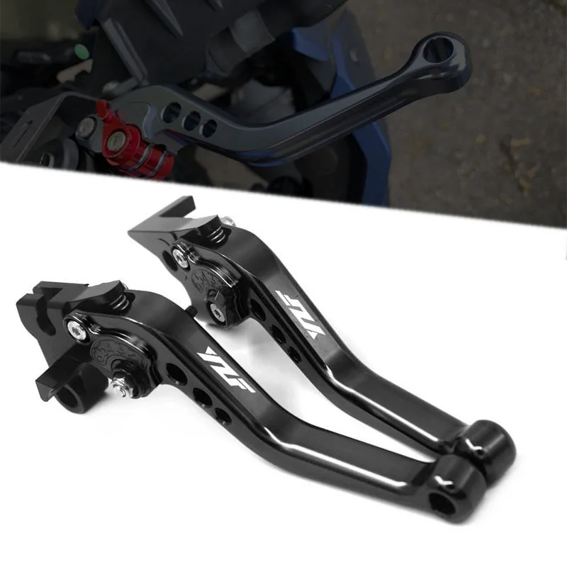 

Motorcycle Accessories Short Brake Clutch Levers LOGO YZF FIT For YZF R1 YZF-R1 2004 2005 2006 2007 2008