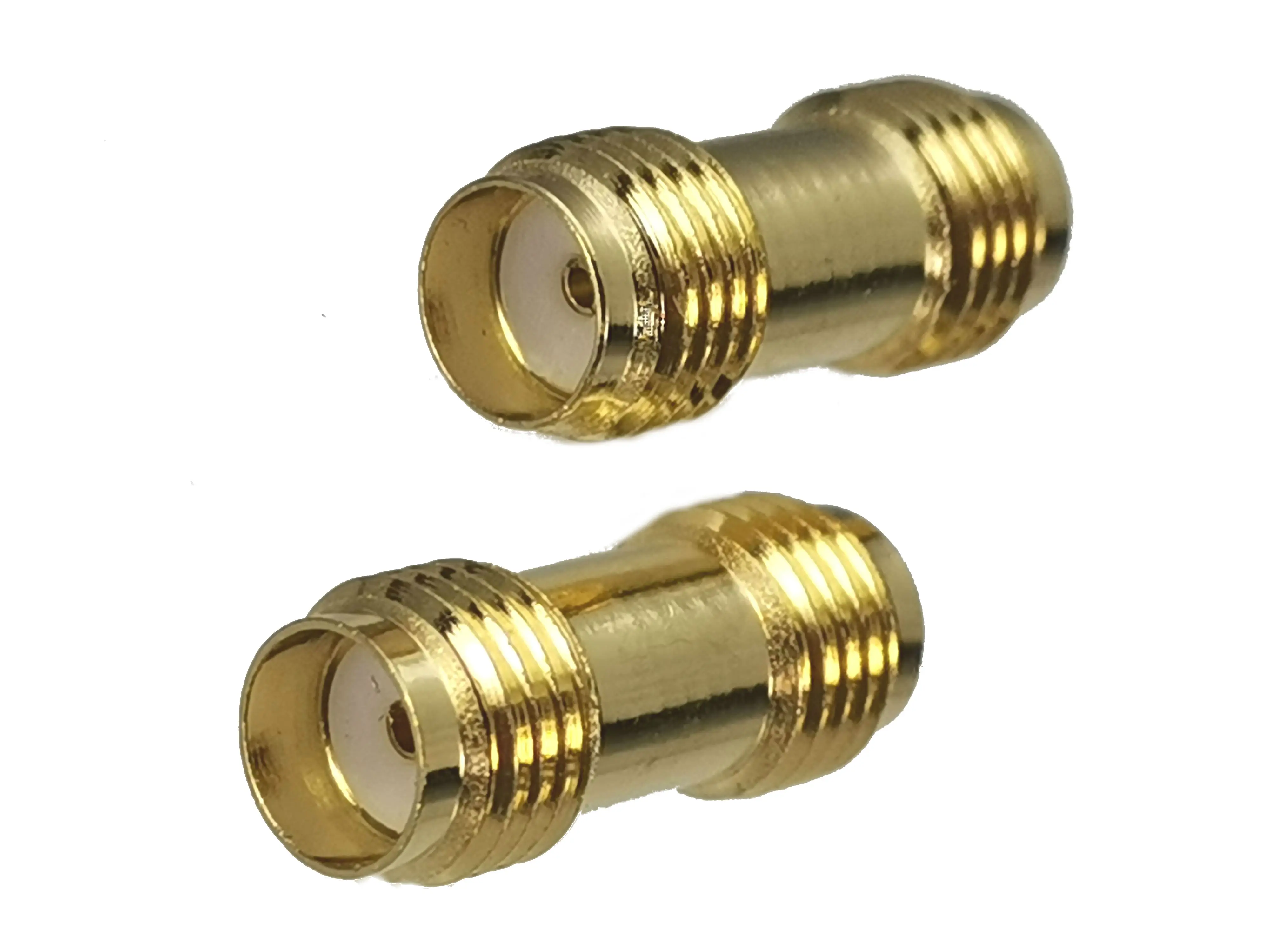 1 stuk Adapter Connector SMA naar UHF PL259 SO239 / N / BNC / SMA Stekker & Aansluiting RF Coaxiaal Messing Recht Nieuw FJP-830 - afbeelding 1