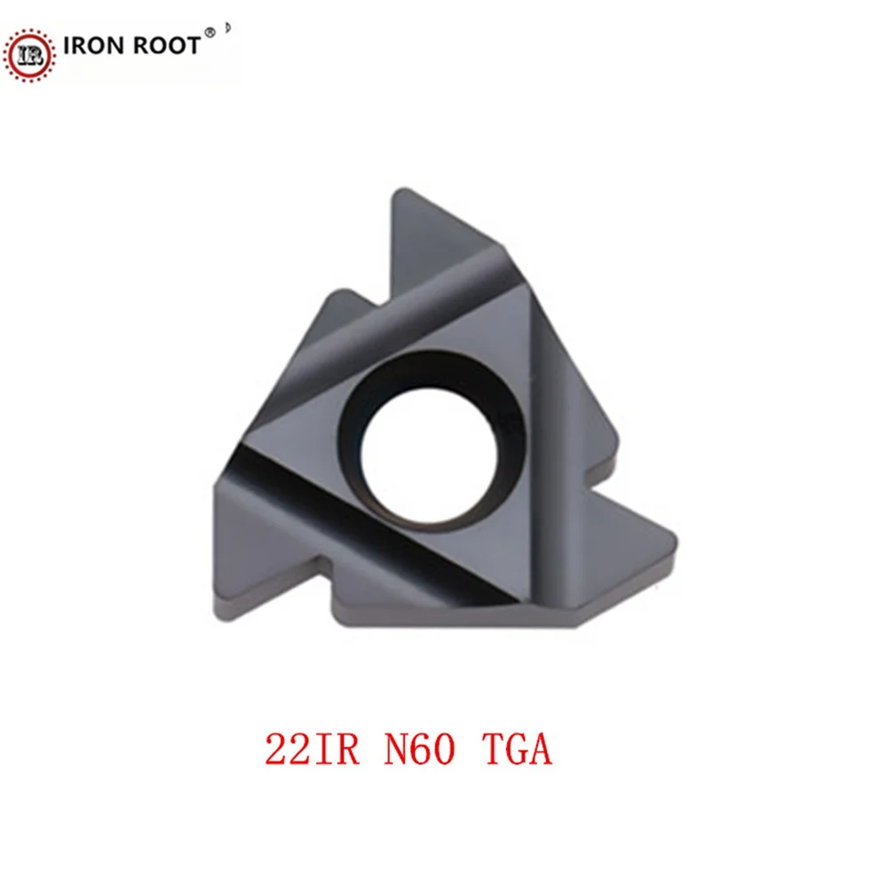 IRON ROOT 22ER N55 TGA,22IR N60 TGA CNC Lathe Tool Metal Turning Tool Thread Carbide Insert For SER,SEL Thread Tool Holder