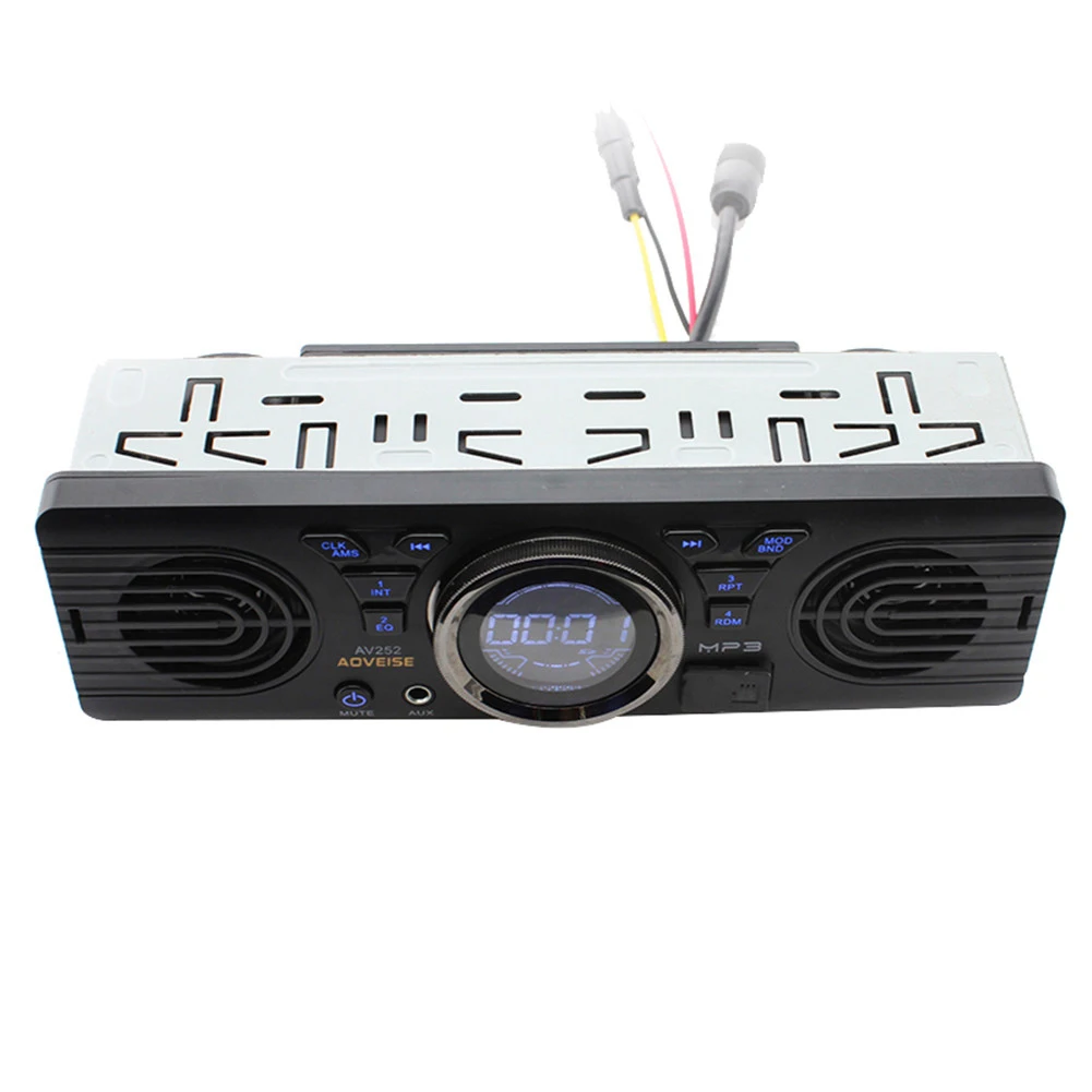 Car Player With Bluetooths 12V Car FM Stereo Radio Player Vehicle Electronics Indash MP3 / WMA Audio Player USB/TF