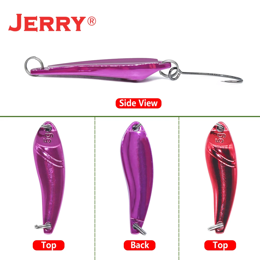 Jerry3g Micromulticolor – Señuelo giratorio de tungsteno para pesca en hielo - imagen 4
