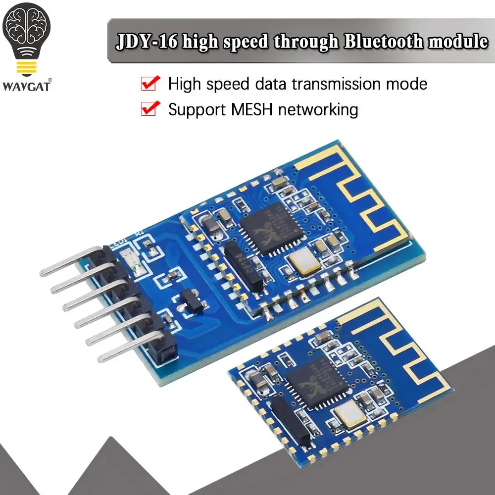 JDY-16 kompatybilny z Bluetooth 4.2 przezroczysty moduł transmitujący CC2541 2.4G bezprzewodowy BLE IIC I2C interfejs UART obsługa Airsync