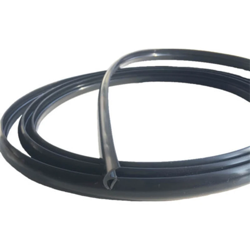 Car Ageing Rubber Seal Strips Under Front Windshield Panel Sealed Trim Moulding Strip Auto Accessories