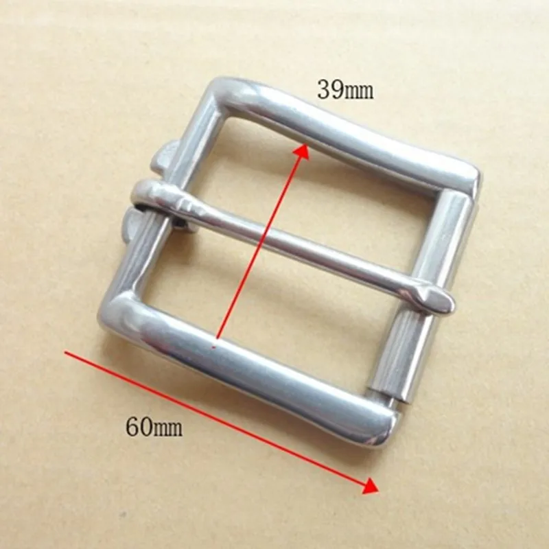 Stainless Steel Belt Buckle Garment Strap Buckle Bag Roller Accessory 38mm 34mm