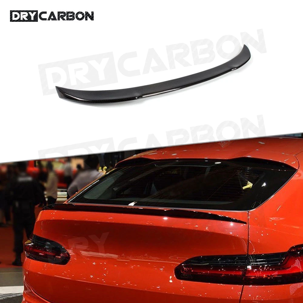 

Carbon Fiber Rear Spoiler Wings For BMW X4 G02 2018 2019 2020 Car Boot Exterior Trunk Spolier Car Styling Bodykits Accessories