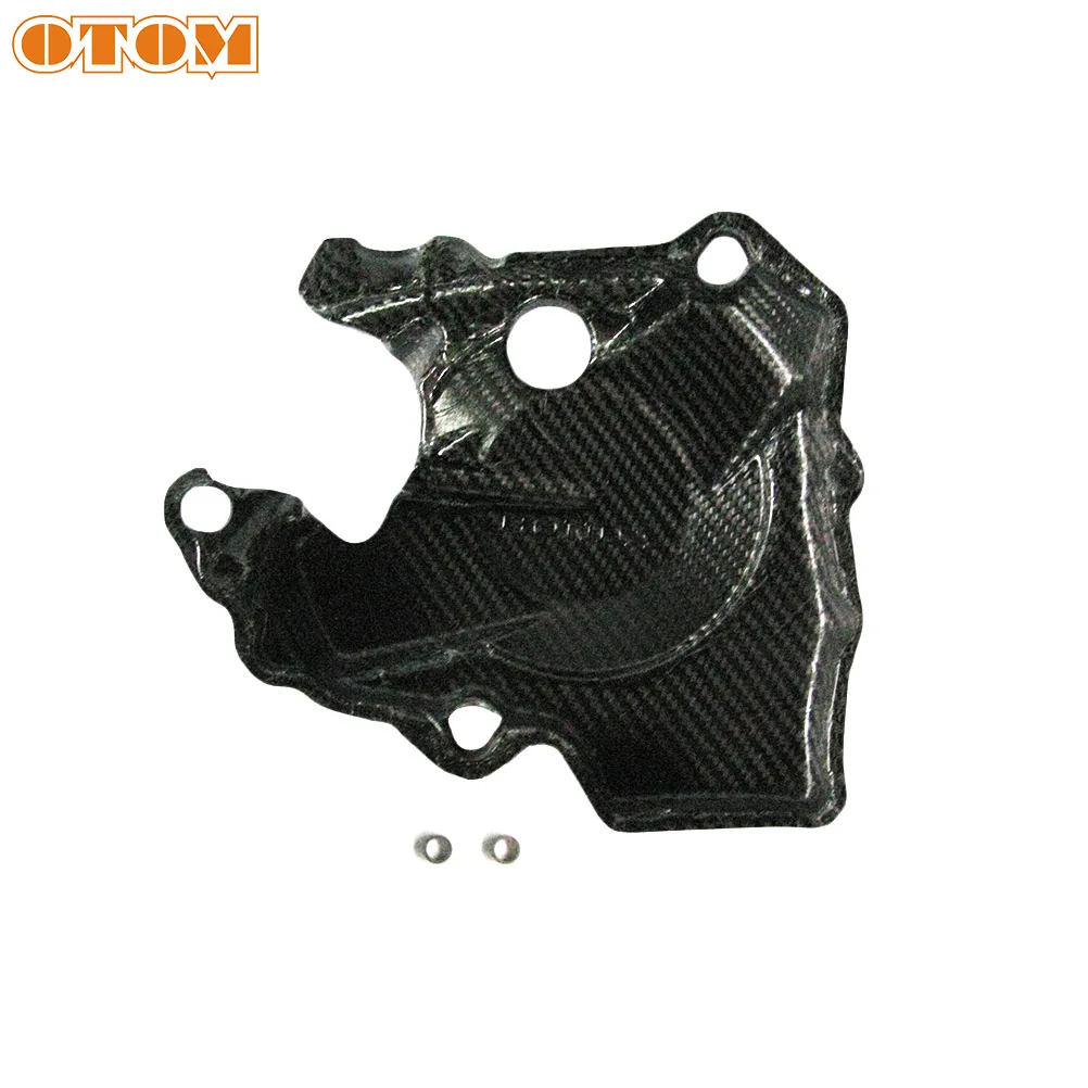 

OTOM Motorcycle Ignition Cover-CI14 Carbon Fiber Motocross Engine Case Stator Magneto Protector Shell For HONDA CRF250R 10-17