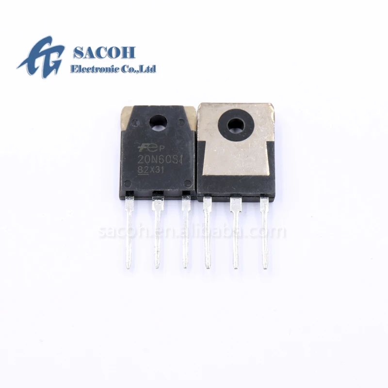 Refurbished Original 5Pcs/Lot FMH20N60S1 20N60S1 OR FMW20N60S1 20N60 TO-3P 20A 600V N-Channel Power MOSFET