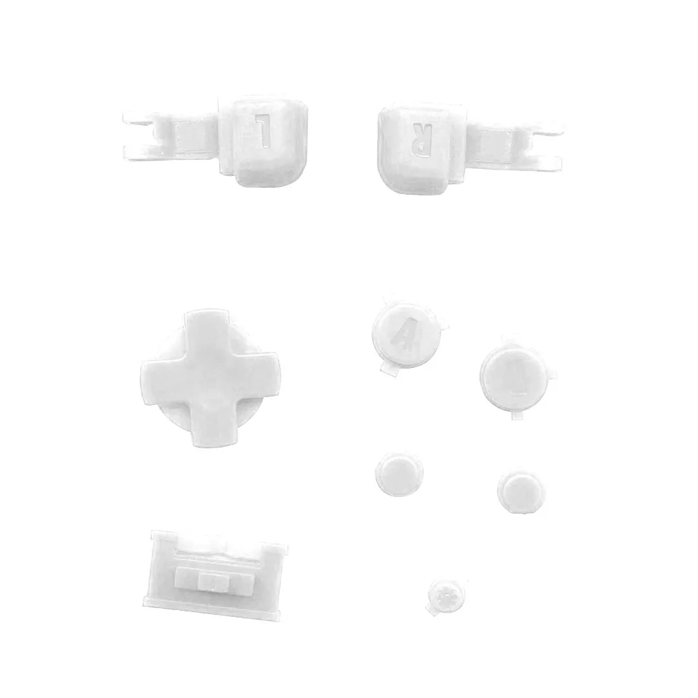 ใหม่เกมคอนโซลชุดสำหรับ GBA SP R L B ปุ่ม D-Pad ชุดสำหรับ Gameboy Advance SP GBASP ปุ่มเปิดปิดปุ่ม