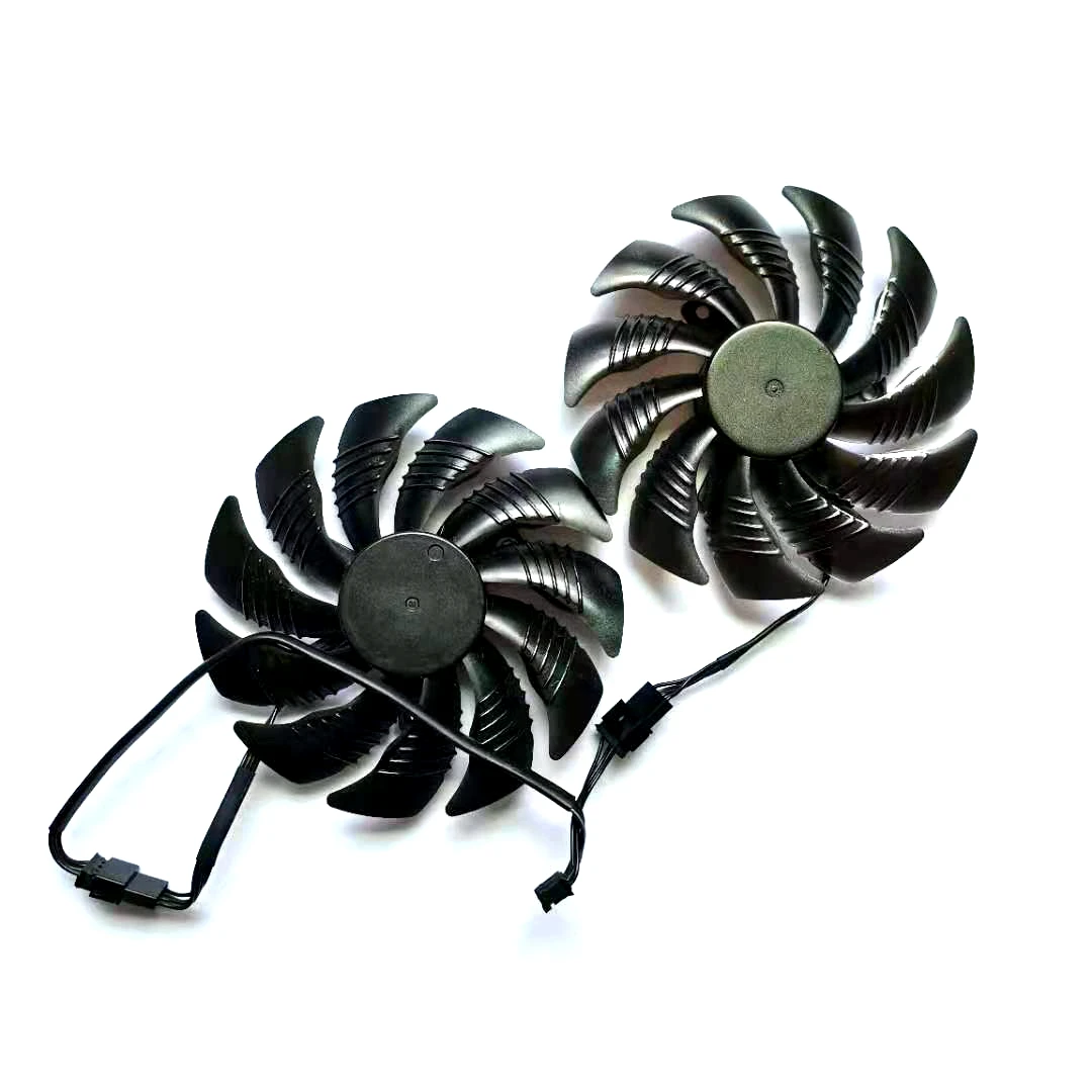 Вентилятор для видеокарты Gigabyte GeForce GTX1050Ti GTX1060 1070 GTX960 RX570 RX470, 2 шт./лот