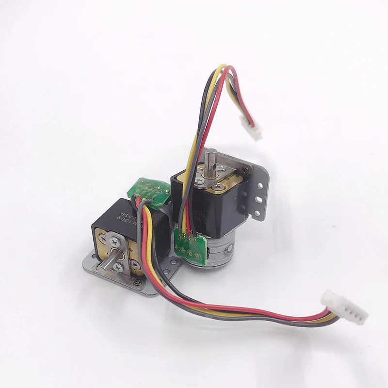 مايكرو صغير 15 مللي متر الدقة كامل المعادن والعتاد محرك متدرج تيار مستمر 5 فولت 2-Phase 4-Wire خطوة موتور تروس