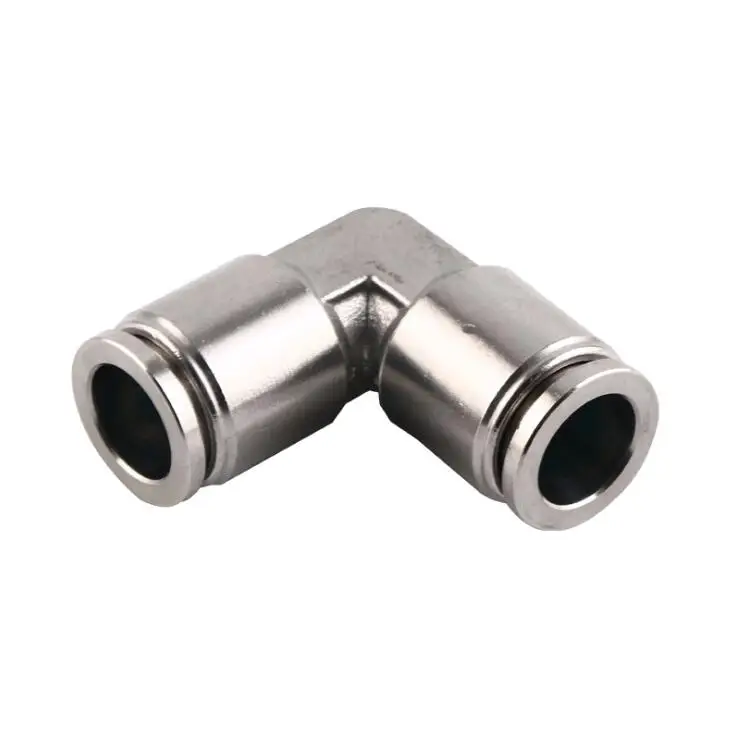 Pneumatic 4mm 6mm 8mm 10mm 12mm 14mm 16mm Stainless Steel 304 Union Elbow Push In Fitting