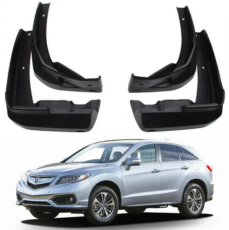 Front Rear Mud Flaps Mud Guards For Acura RDX 2013-2020 4pcs Splash Guards Mudflaps Mud Guards Mud Fenders Mudguards Accessories