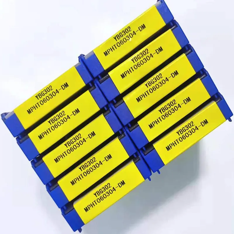Sanai cnc carboneto inserir mpht060304 lâmina torno torneamento ferramenta de inserção para aço inoxidável ferro usinagem ferramenta de trituração