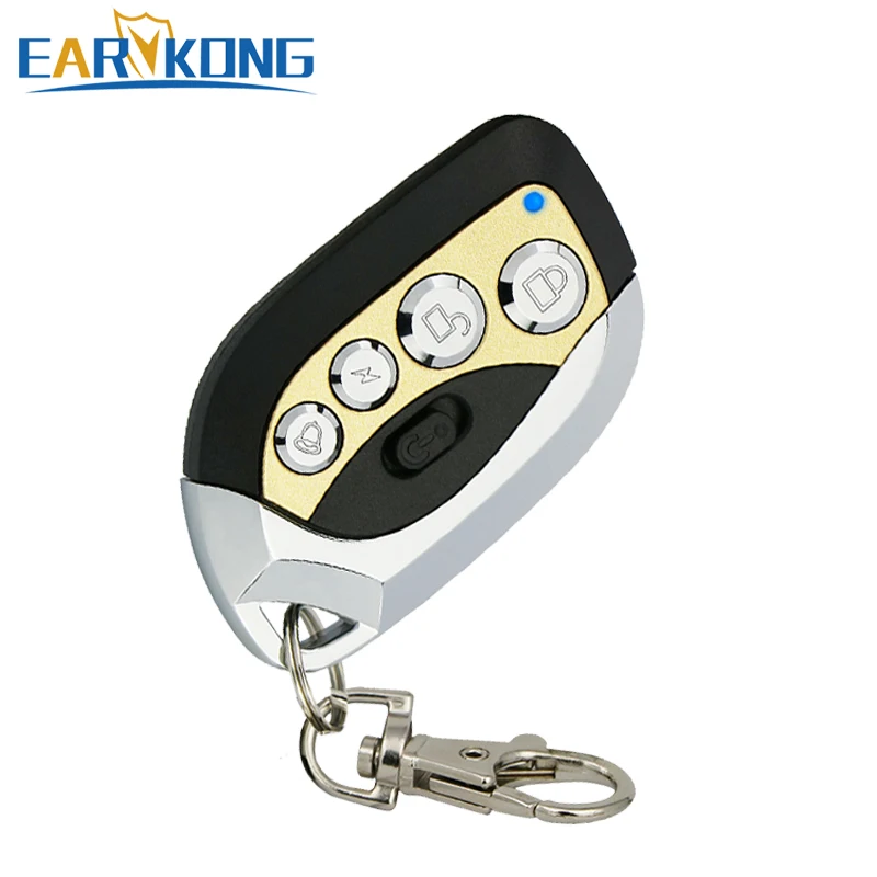 433MHz wireless remote controller metal material with Power Switch Protection new designed  for 433MHz home burglar alarm system