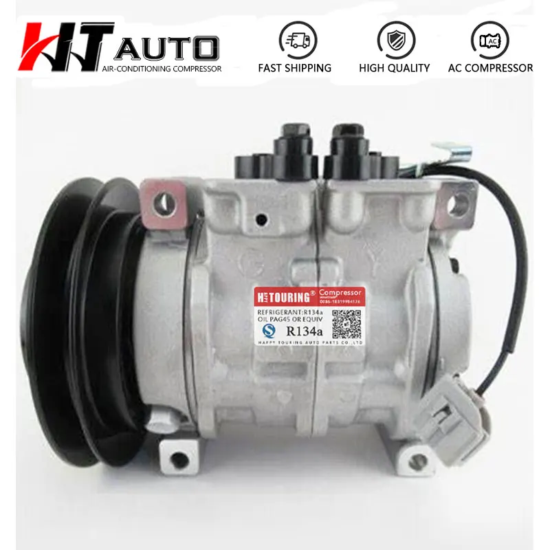 Auto AC A/C Compressor for Hino 258LP 447220-5980 4472205980 447220 5980 12V