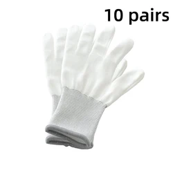 10Pairs Vinyl Car Wrapping Gloves Anti-static Window Film Tint Work Gloves Carbon Fiber Sticker Wrap Install Tools