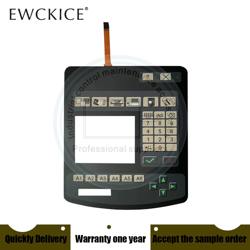 Layar Sentuh JC6 JC 6 HMI PLC Baru dan Panel Sentuh Label Depan dan Label Depan