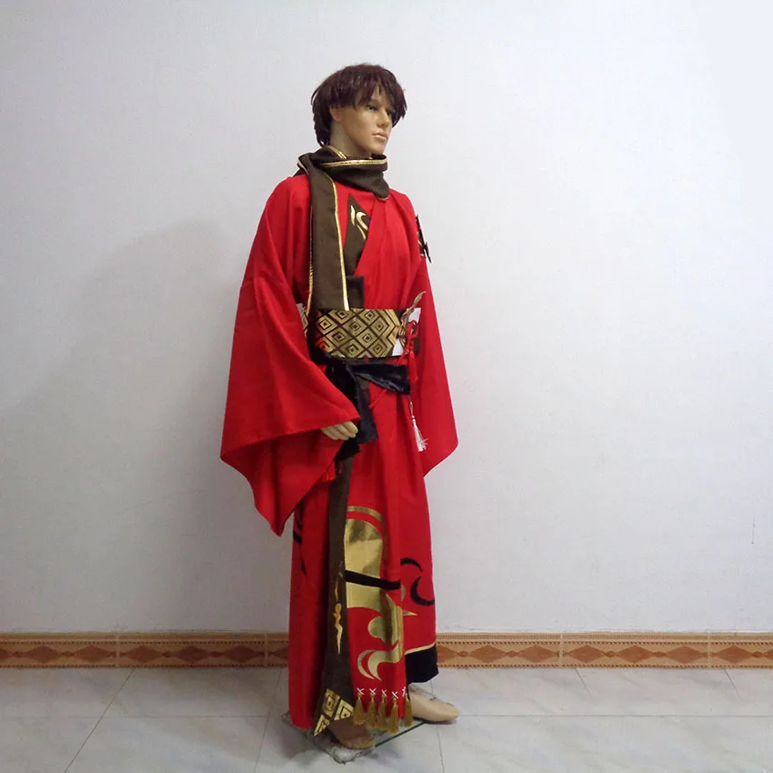 Final Fantasy XIV FF14 Samurai Cosplay Costume Cos Christmas Party Halloween Customize Any Size