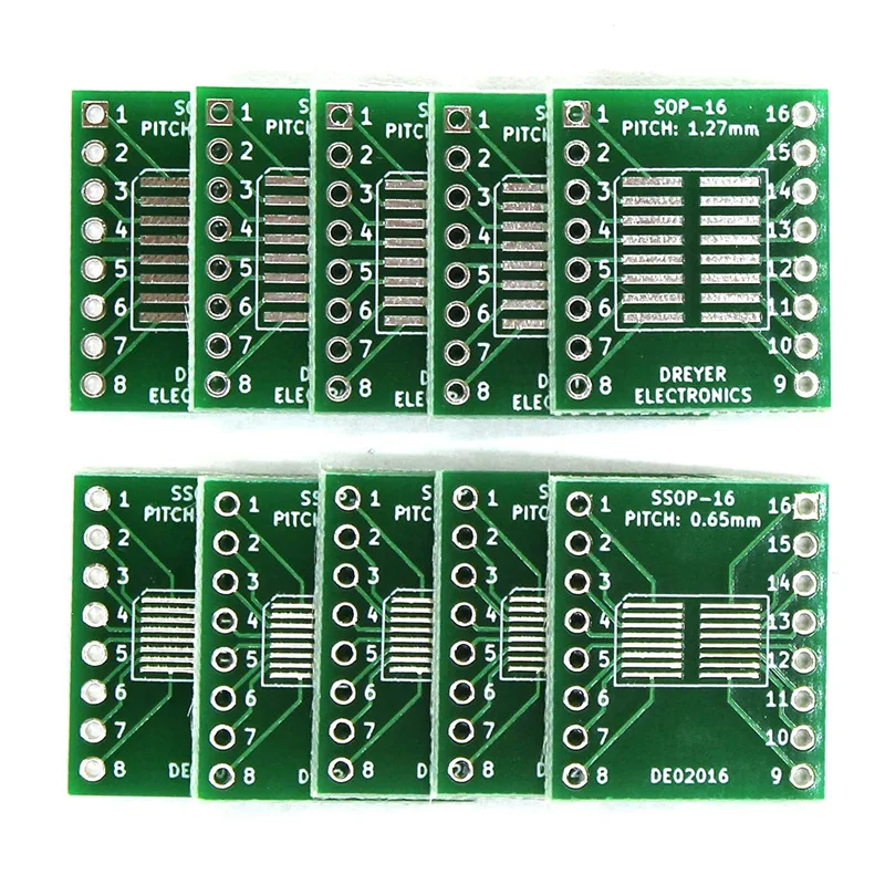 10pcs/lot 16-Pin 24-Pin Module Board SOIC-16 SOIC-24 SOP-16 SOP-24 SSOP-16 To DIP-16 SSOP-24 To DIP-24 Breakout Board