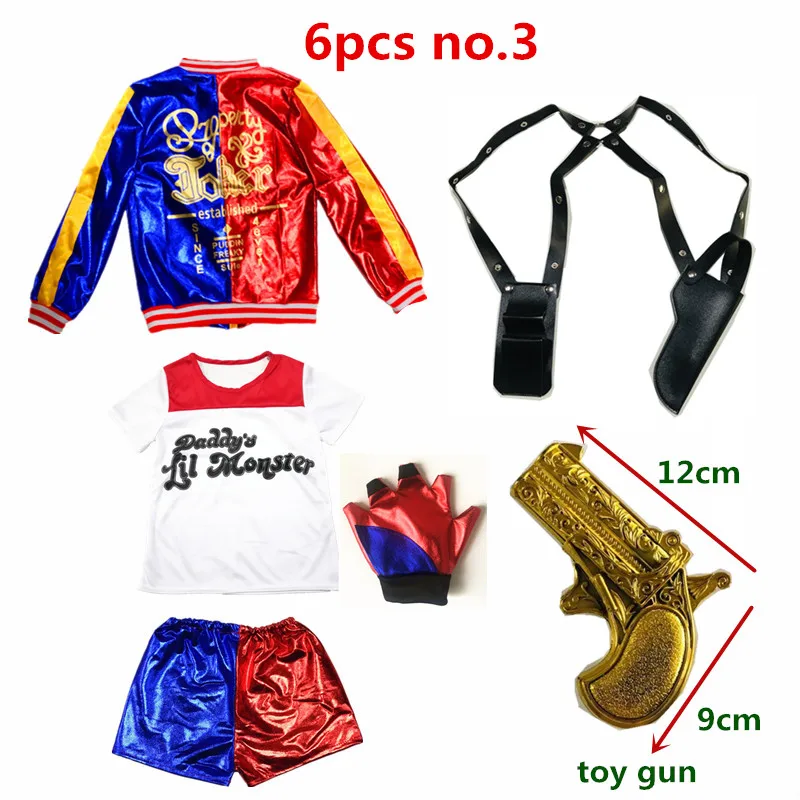 Karneval Frauen Erwachsene Fantasia Arlequina Cosplay Kostüme Харли Куинн Jacke Hosen Sets Party Kleidung