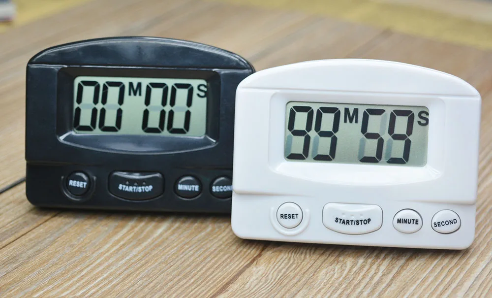 Mini Timer Lcd Keuken Alarm Koken Magnetische Digitale Telling Omlaag Elektronisch