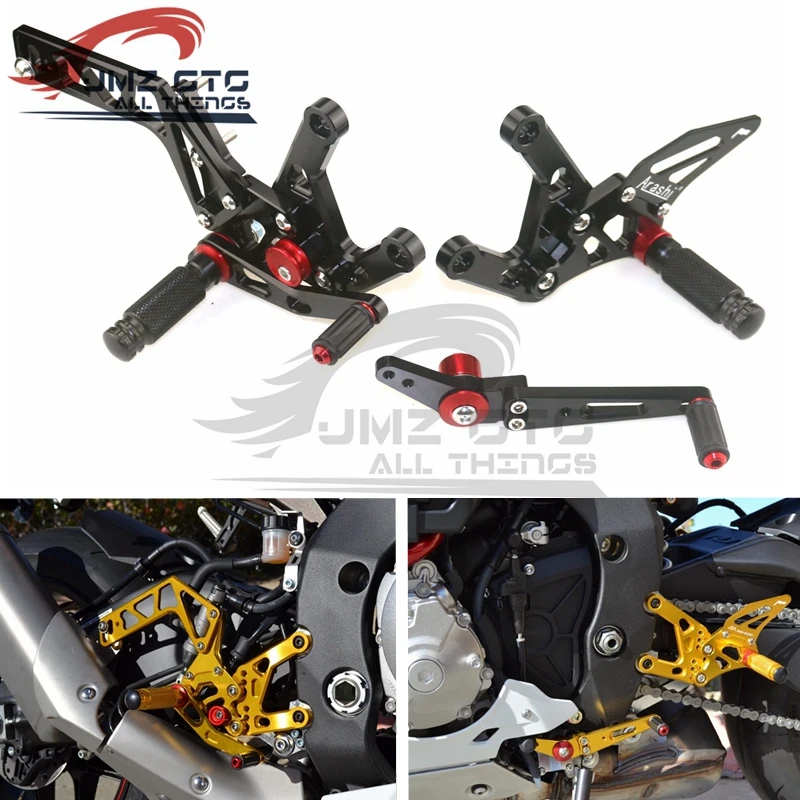 

Motorcycle CNC Adjustable Rear Set Rearsets Footrest Foot Rest For YAMAHA R1 R1M R1S 2015 2016 2017 2018 2019 2020 2021