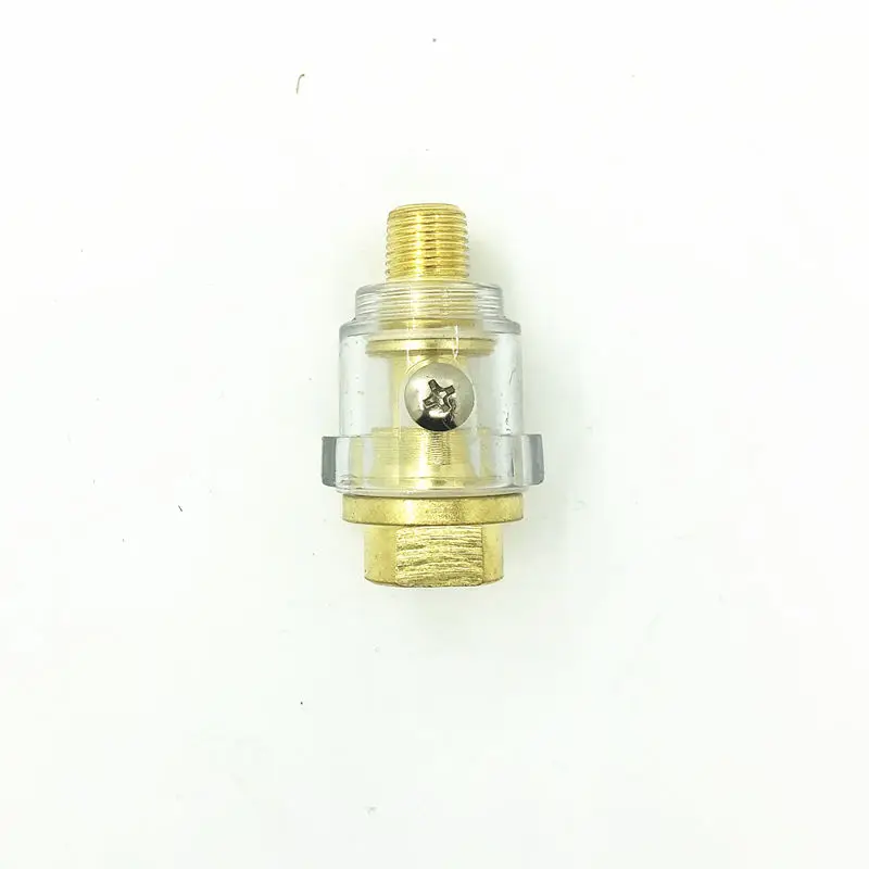1/4 ''NPT البسيطة مضمنة مزيتة الداهن ل هوائي أداة أجزاء ضاغط الهواء (الكومبريسور) التزييت التلقائي مع فلتر