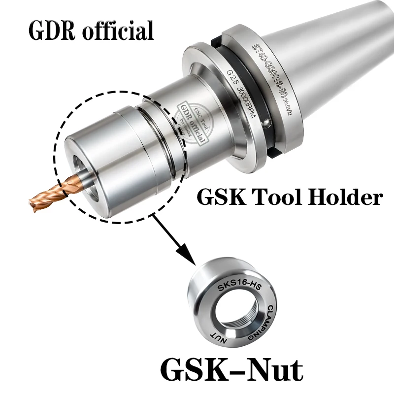 GSK Nut SK10 Collet Chuck Nut GSK06 GSK13 GSK16 GSK20 GSK25 Nut SK collet nut SK06 SK10 SK13 SK16 SK20 SK25 nut GSK tool holder