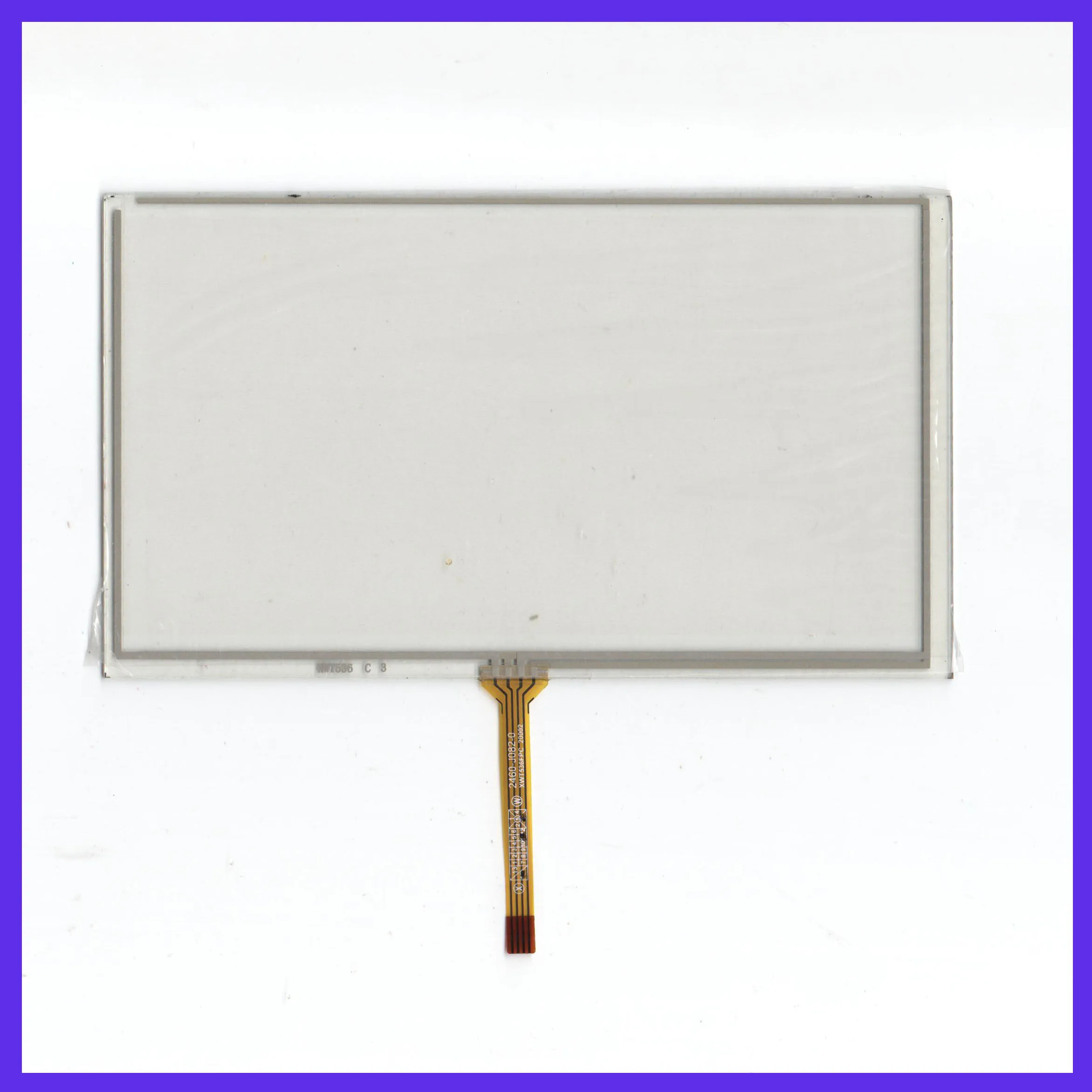 

NEWZXYS for Pioneer AVIC-F7200 this is compatible NEW 4 wire Universal LCD Touch Screen Panel Digitizer CAR GPS for rideo