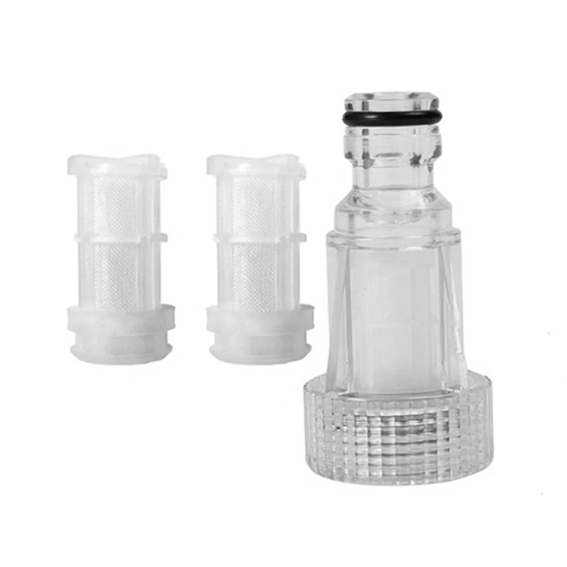 1pcs High Pressure Connection Filter+2pcs Nets Car Washing Machine Water Filter Connection For Karcher K2-K7 Series