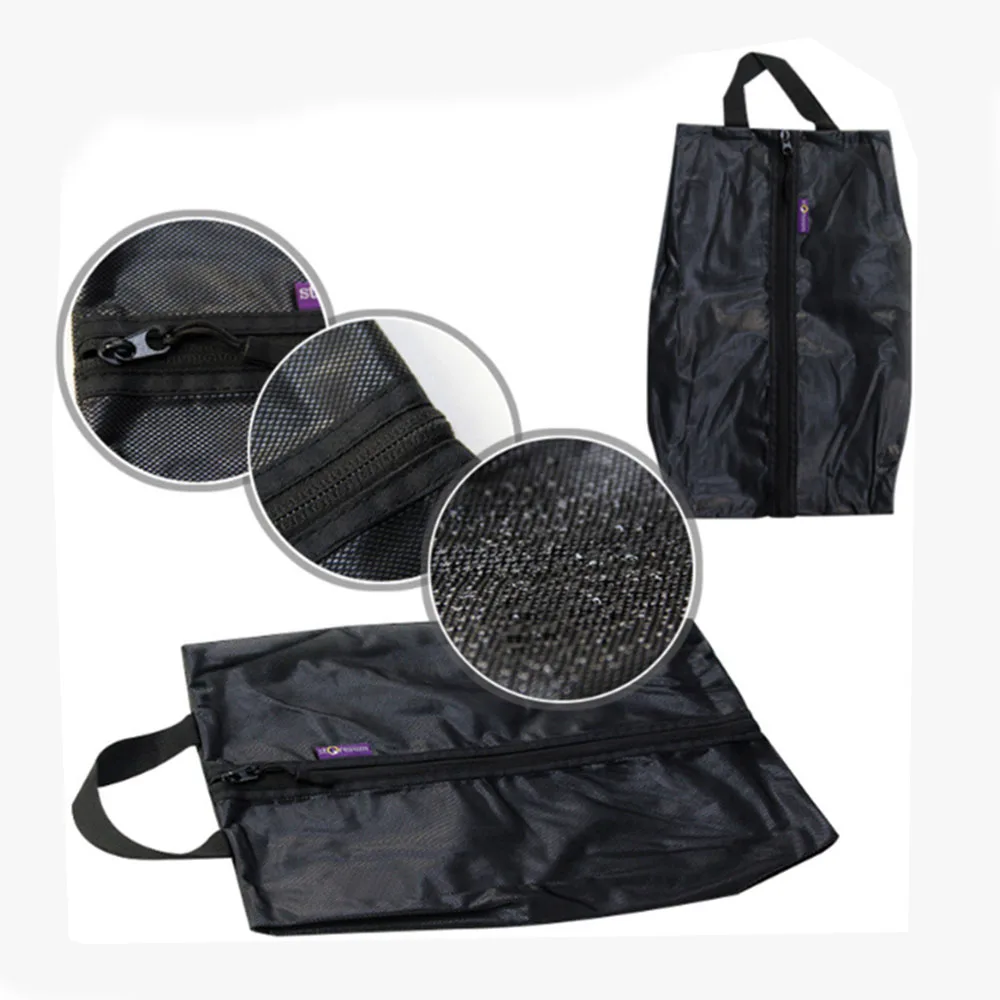 1 PCS Shoes Storage Bag Polyester Travel Portable Bag Waterproof Pocket  Classified Hanging Bag Dust-proof