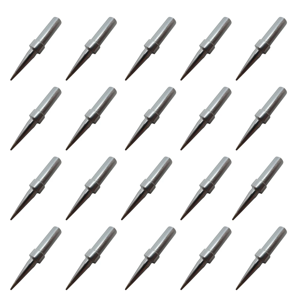 ETU-Punta de soldadura plana única de 0,4mm, broca de soldadura de hierro, compatible con WELLER west51, west50, west51, we10na, WE1010EU, PES51, PES50, LR21, LR20