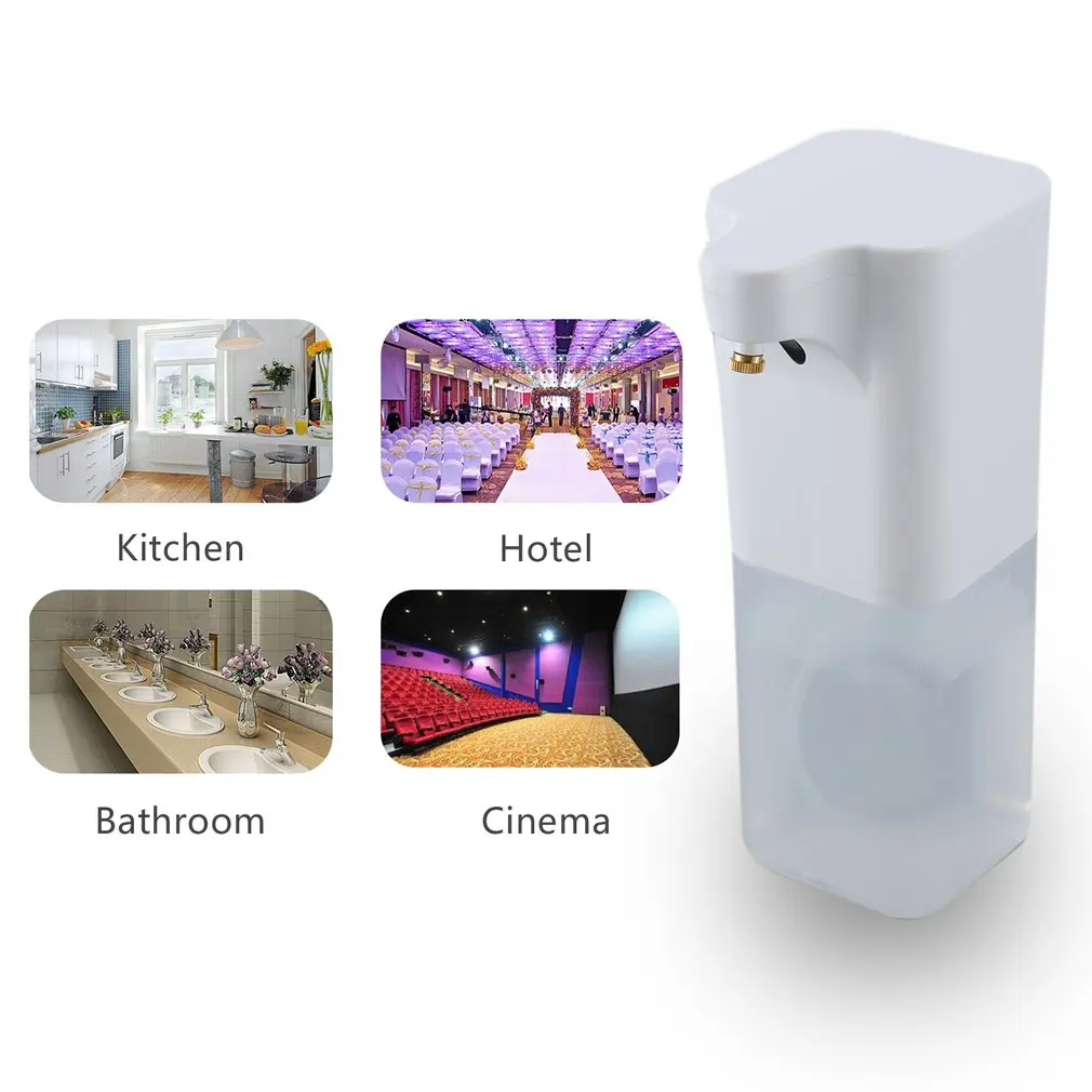Bathroom Automatic Soap Dispenser USB Charging Infrared Induction Sensor Hand Washer Kitchen Hand Sanitizer Touchless Foam