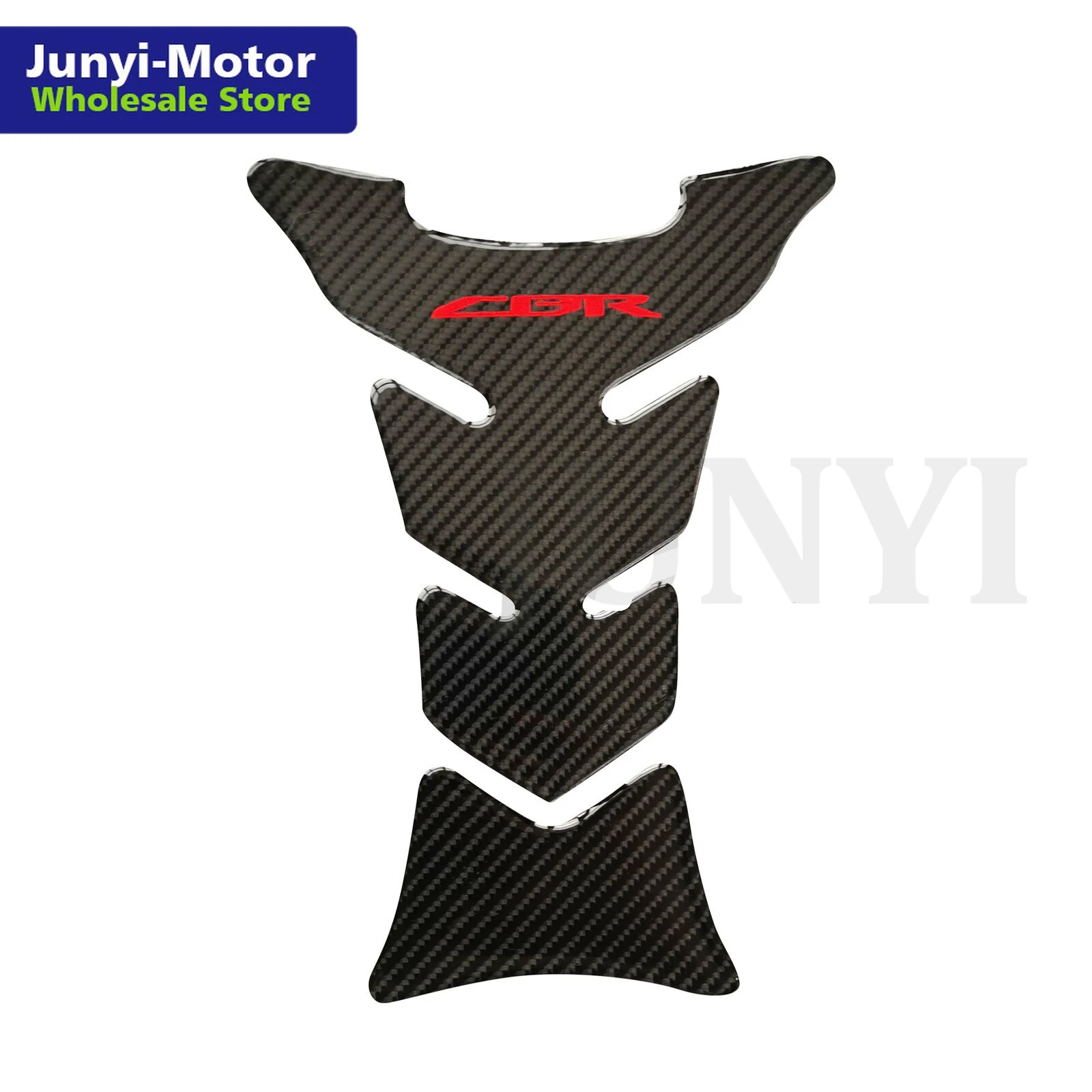 For Honda CBR600F4 CBR600F4i 1999-2006 3D Motorcycle Carbon Fiber Triple Clamp Fuel Tank Cap Fuel Tank Protector Sticker Decal