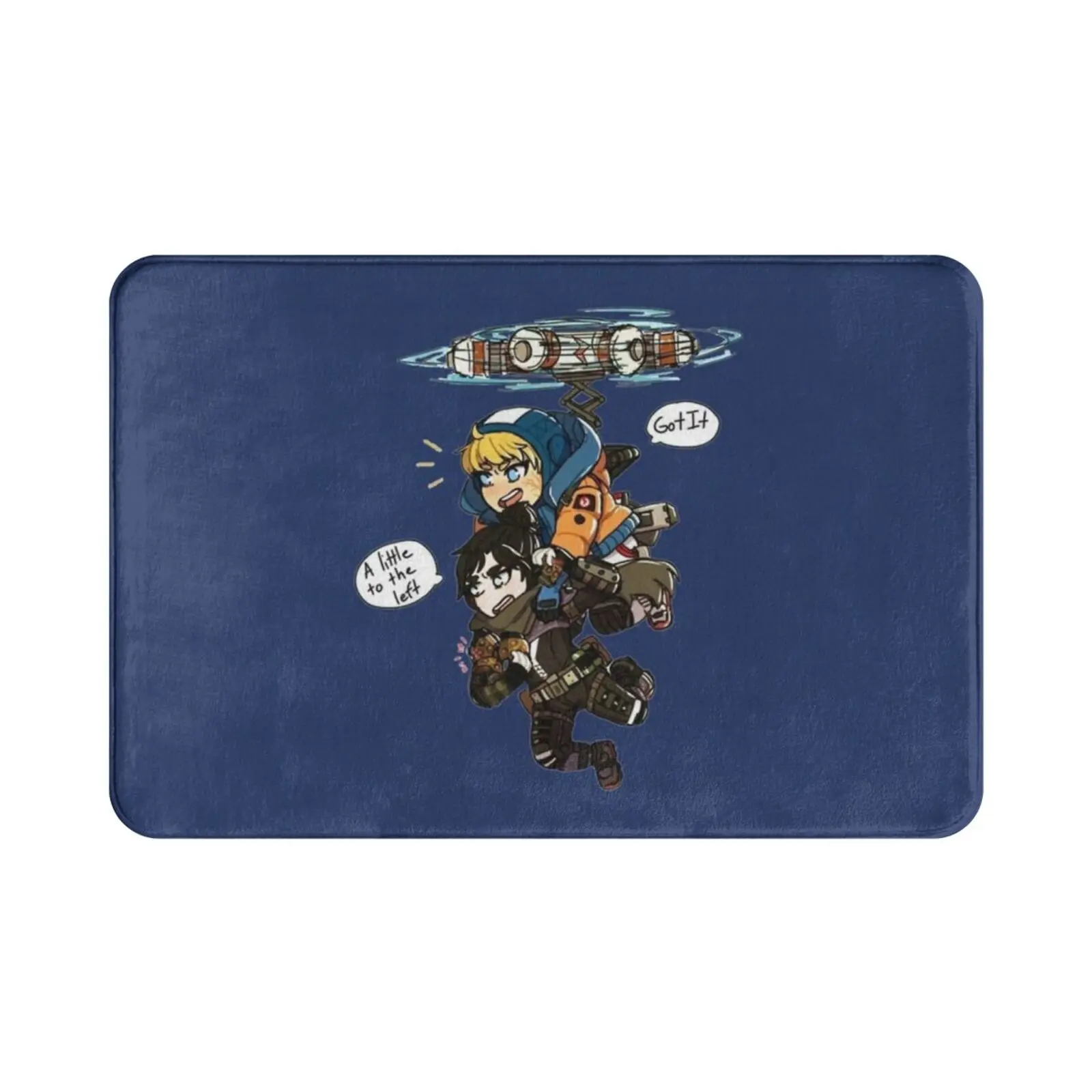 Wattson And Wraith-Apex Legends Carpet Mat Rug Cushion Soft Apex Legends Apex Legends Apex Legends Apex Legends Apex